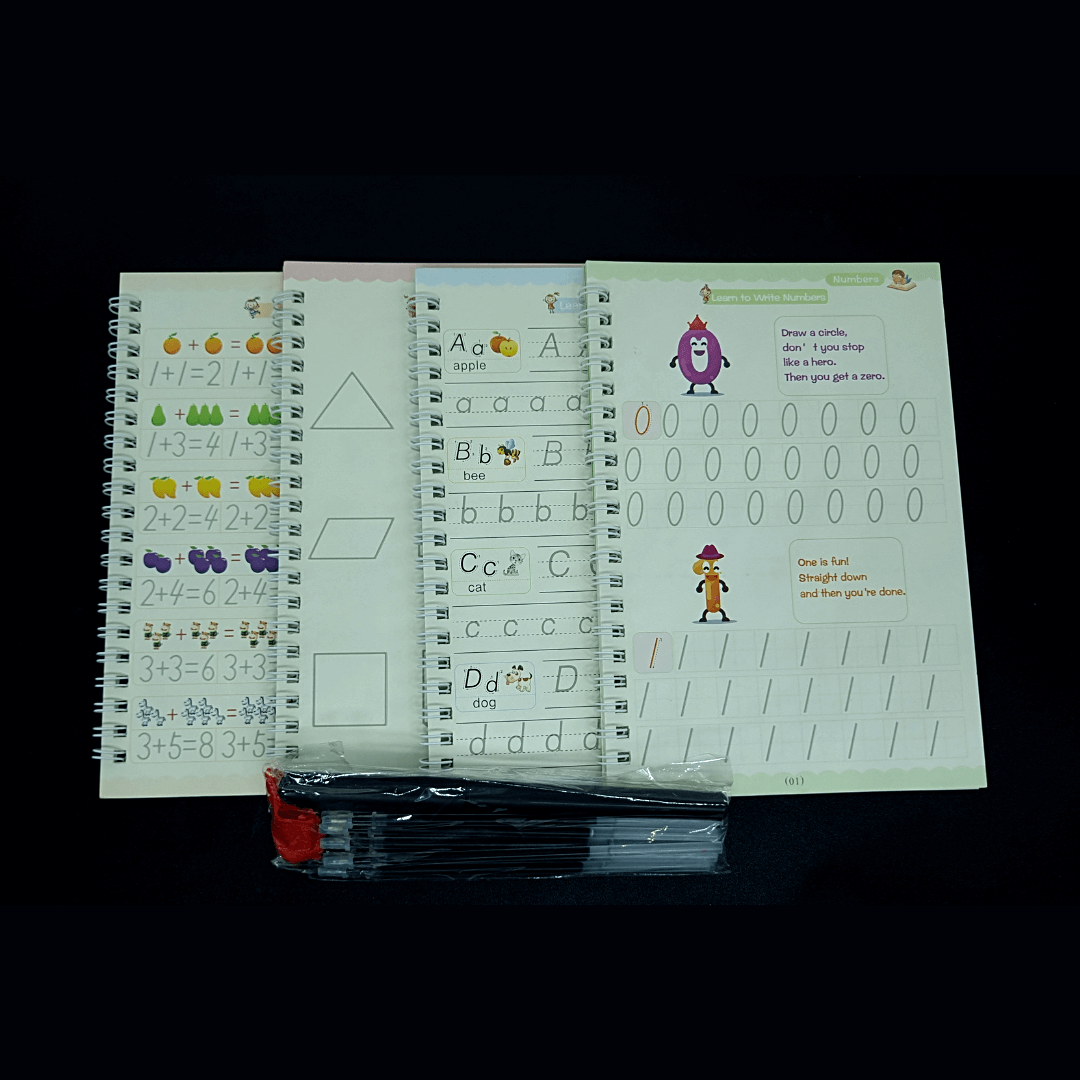 Sank Magic Practice Book for Kids – Reusable Handwriting Practice Image