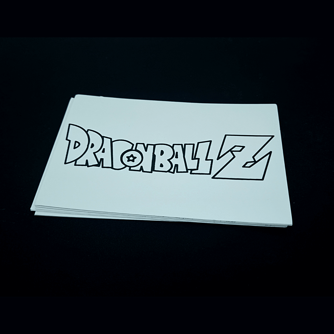 Dragon Ball Z Set of 10 Coloring Sheets Image
