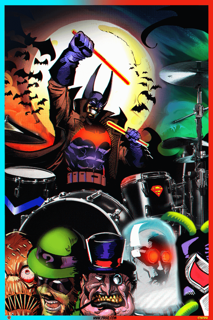 Batman's Beatdown: Drumming with Villains Image