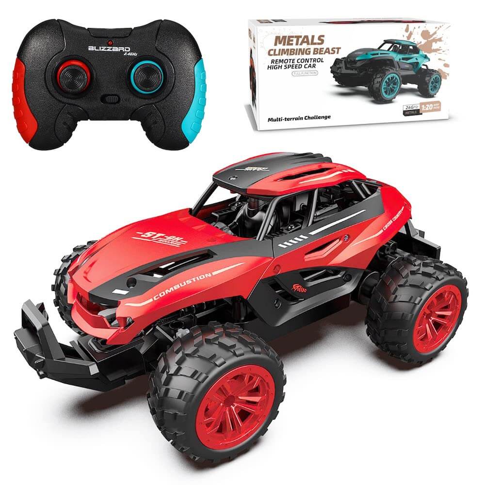 Metal Climbing Beast Remote Control Car - 1:20 Scale - USB Recharging
