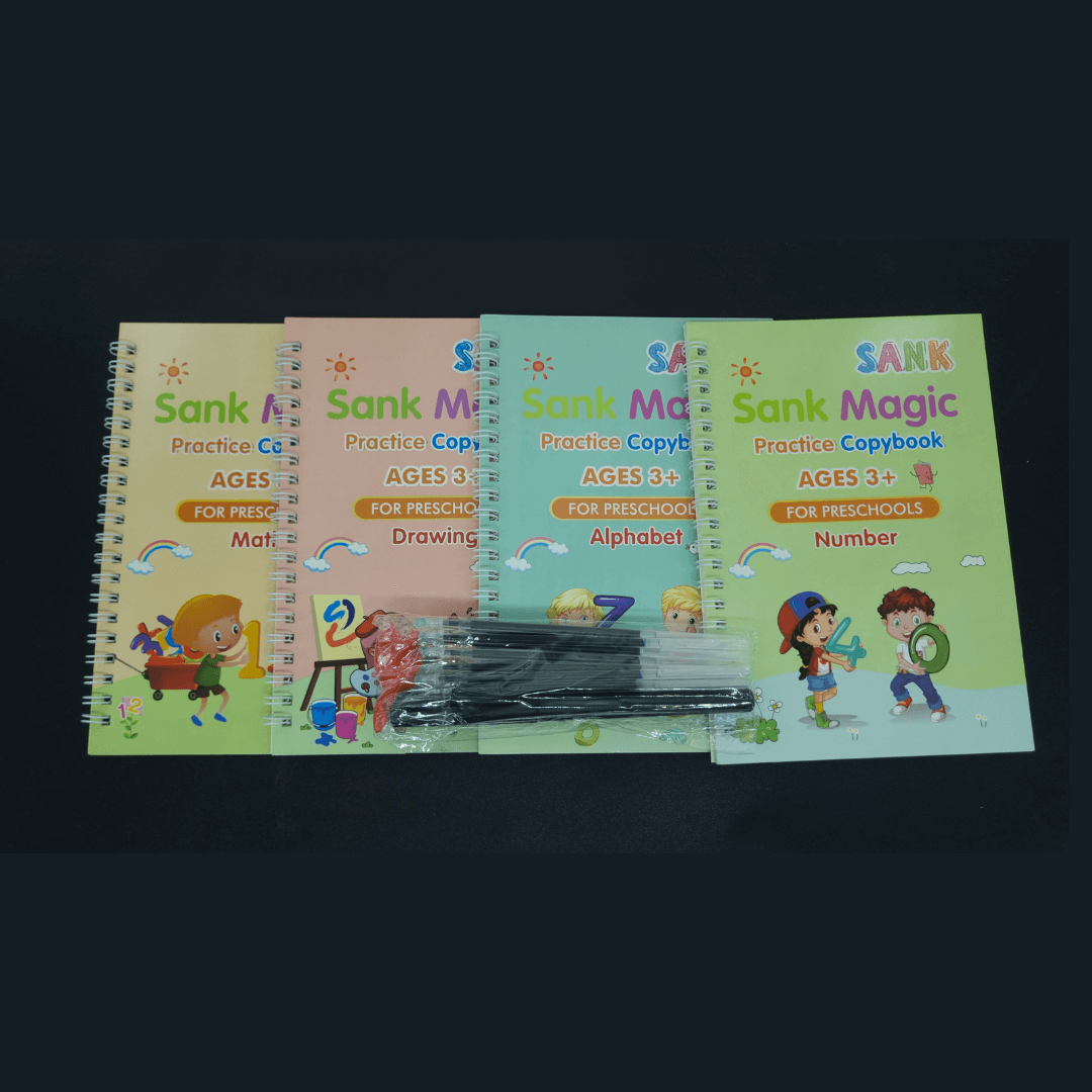 Sank Magic Practice Book for Kids – Reusable Handwriting Practice
