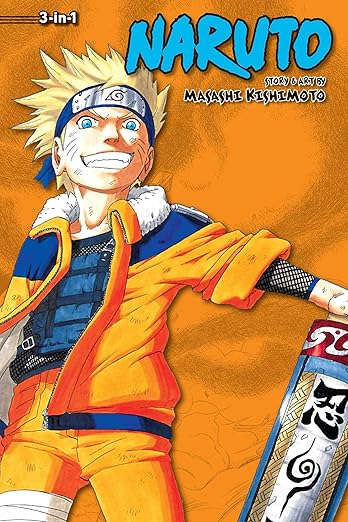 Naruto (3-in-1 Edition), Vol. 4