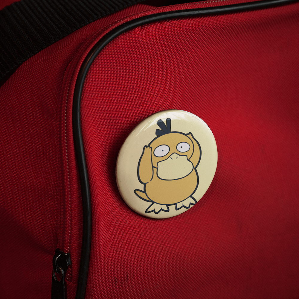 Pokemon PsyDuck Badge Image