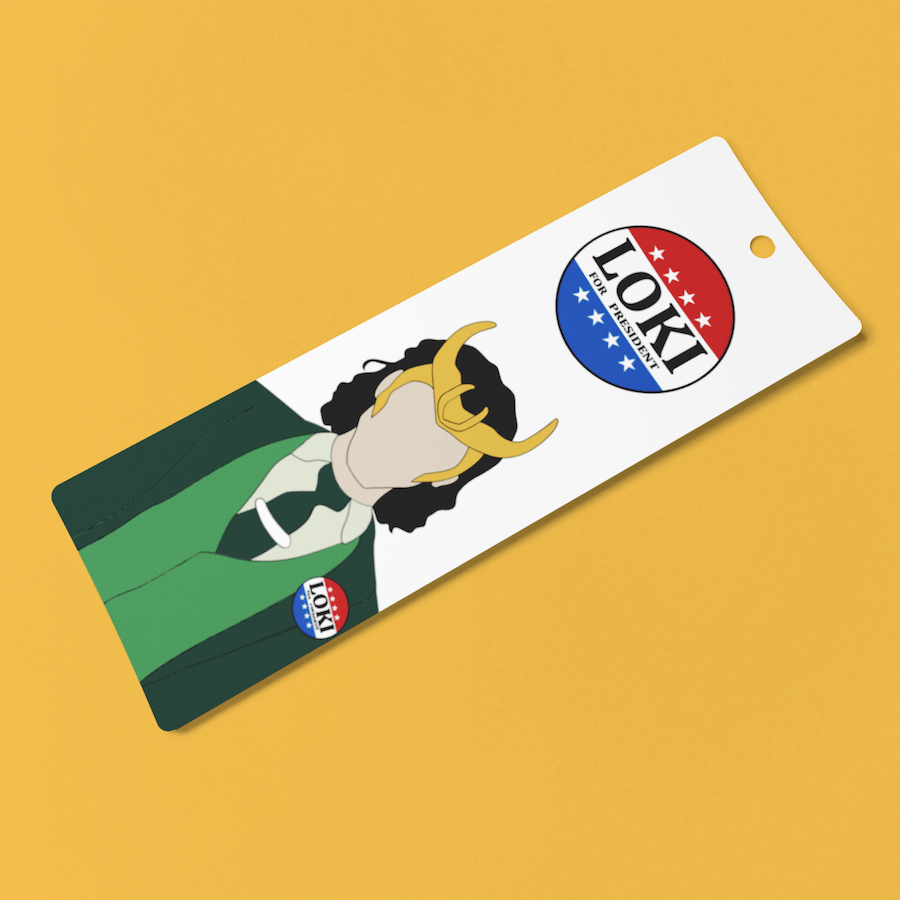 Loki For President Bookmark Image