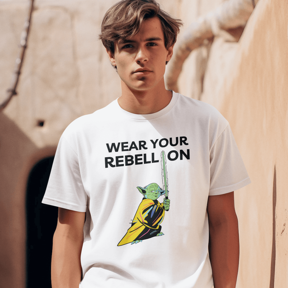 Join The Rebellion in Style T-Shirt Image