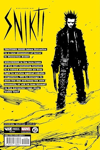 Wolverine: Snikt! – Marvel Graphic Novel by Tsutomu Nihei